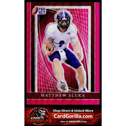 2024 Leaf Metal #NNO Matthew Sluka Pre-Production Proofs #1/1