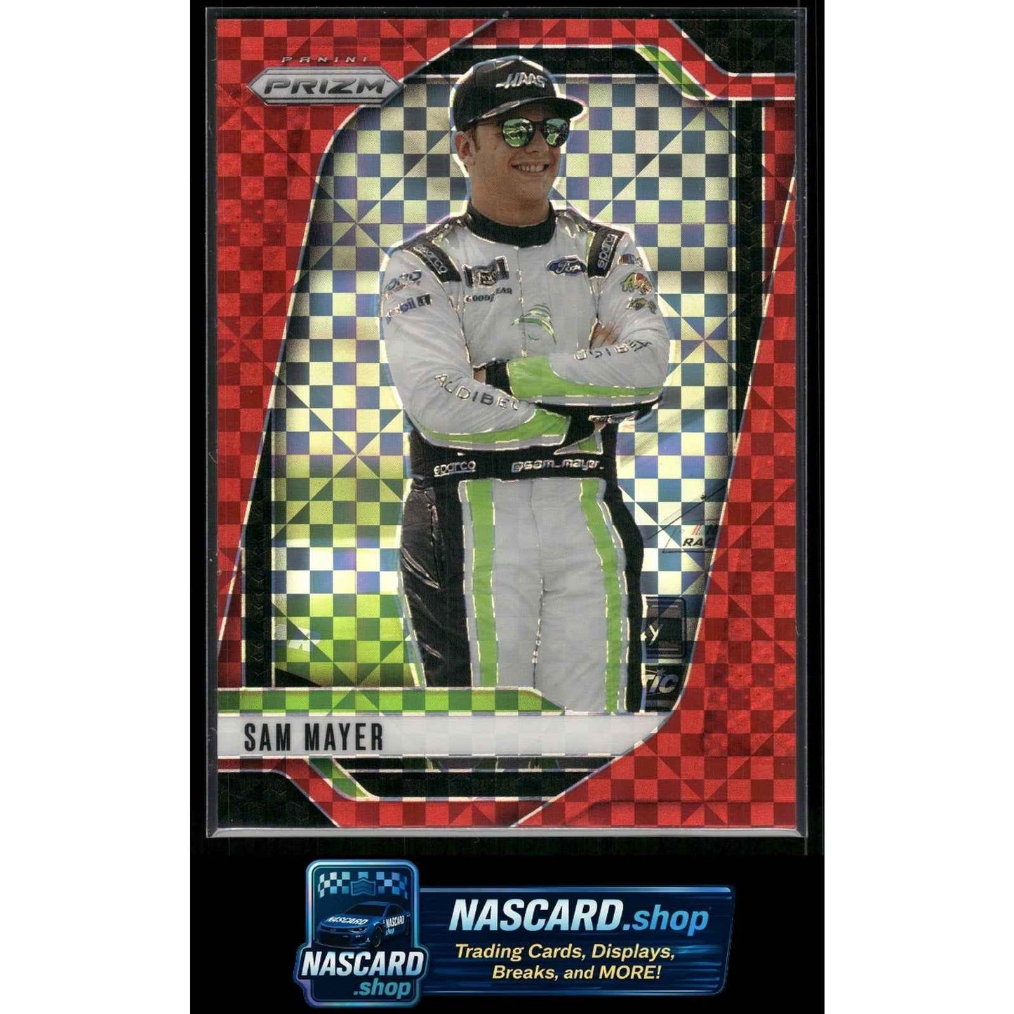 2025 Panini Prizm #69 Sam Mayer Red Power #/175
