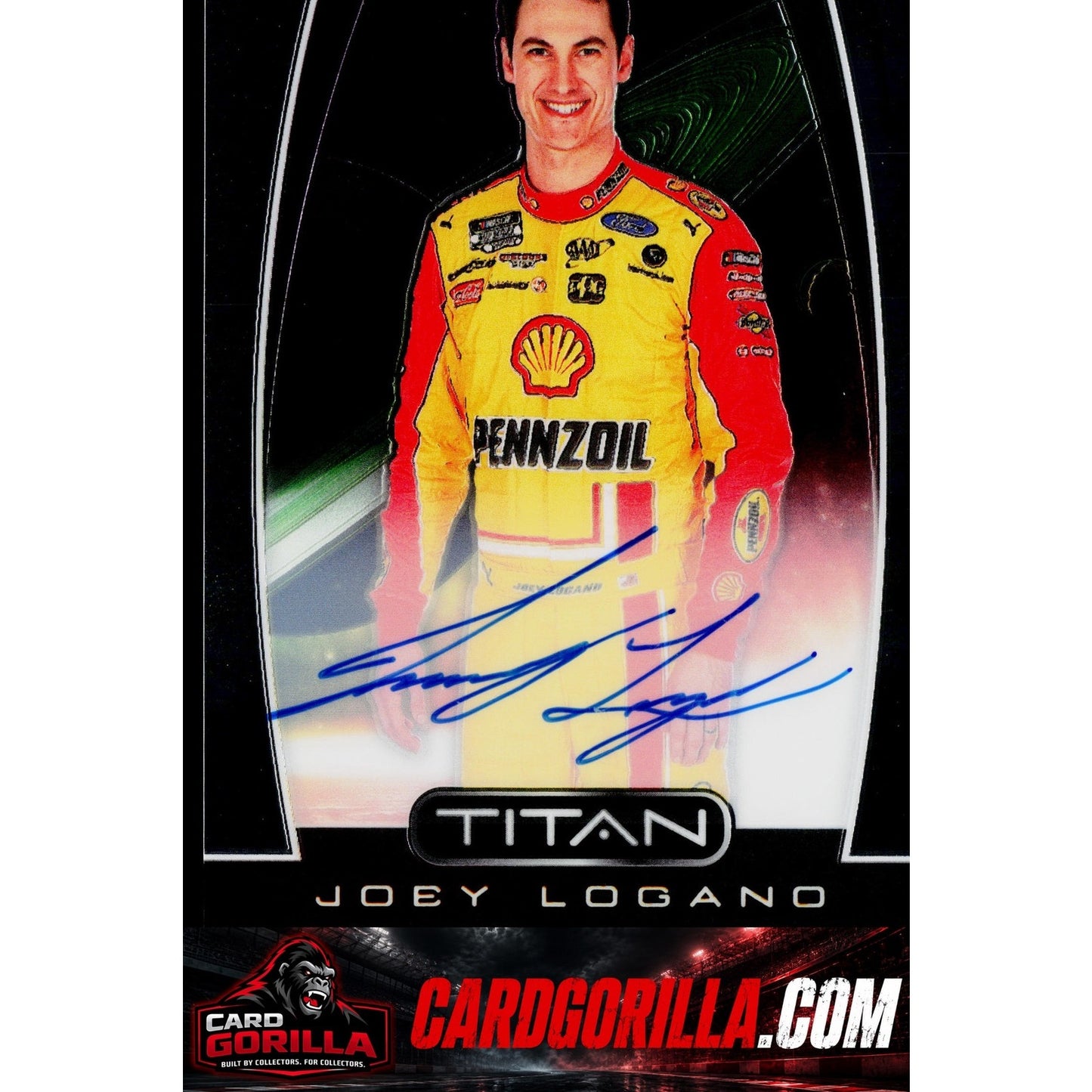 2020 Panini Chronicles #6 Joey Logano Titan Purple #/25
