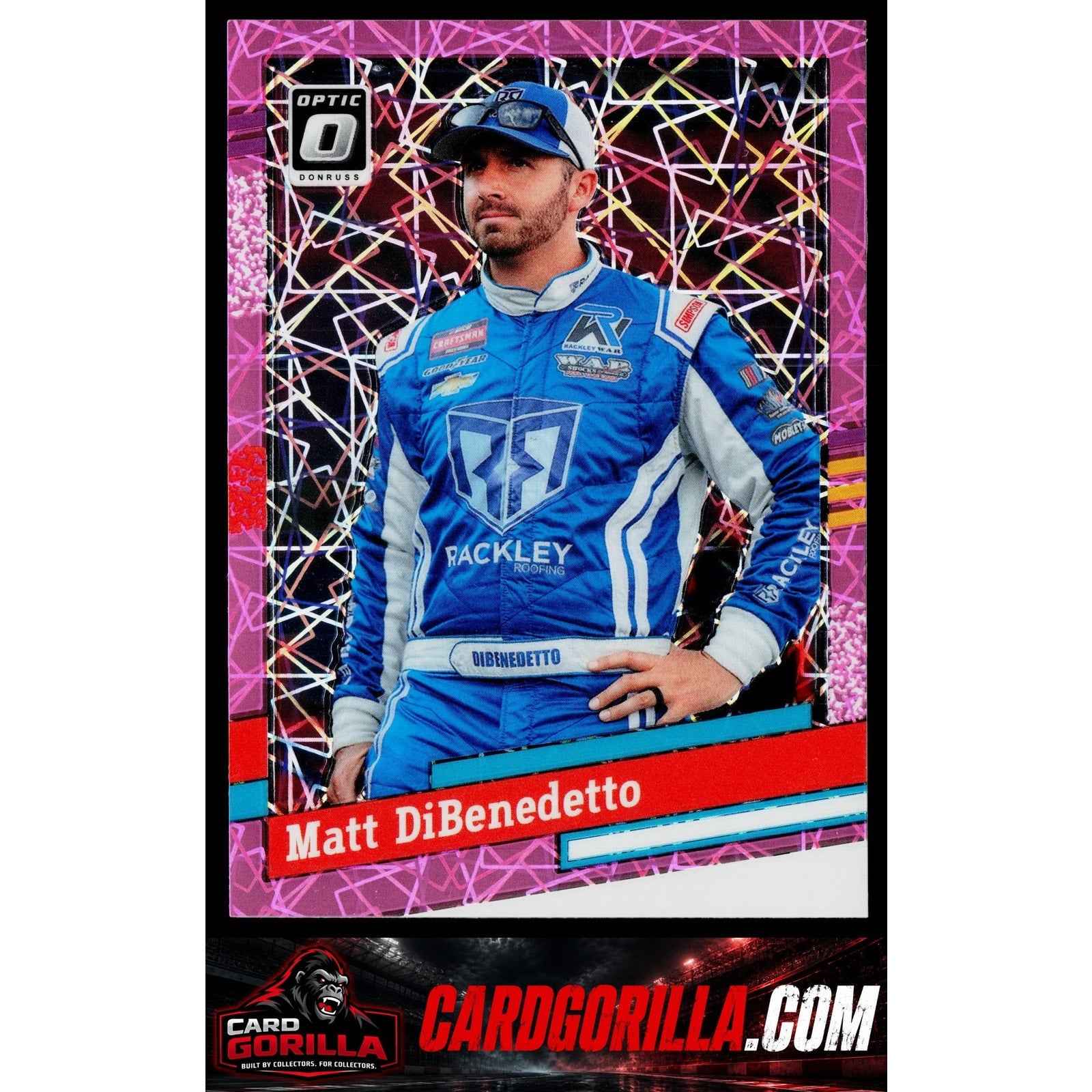 2024 Donruss #152 Matt DiBenedetto Optic Pink Velocity #/79
