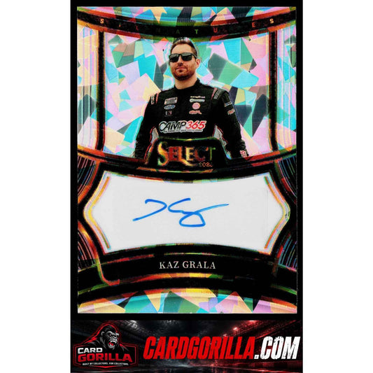 2025 Panini Select #S-KAZ Kaz Grala Signatures Ice Prizms