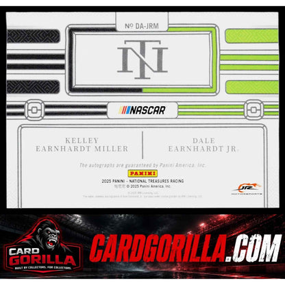 2025 National Treasures Kelley Earnhardt Miller Dale Earnhardt Jr Dual Auto /99