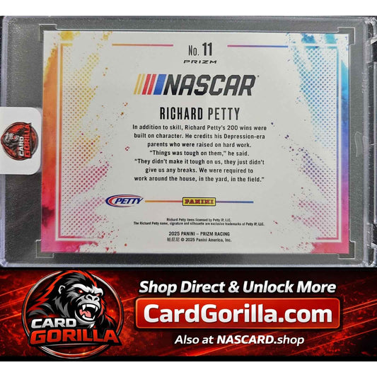 2025 Panini Prizm #11 Richard Petty Color Blast CASE HIT SSP!