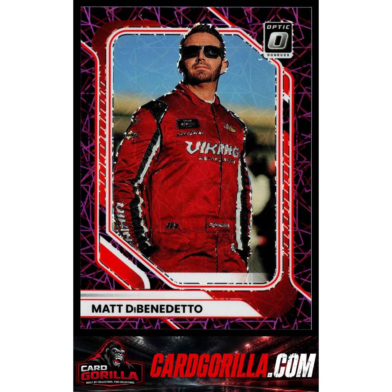 2026 Donruss #69 Matt DiBenedetto Optic Purple Velocity #/59