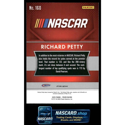 2025 Panini Prizm #160 Richard Petty Silver