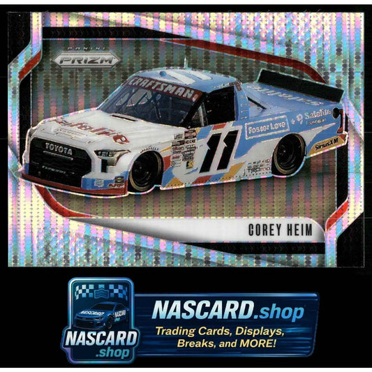 2025 Panini Prizm #115 Corey Heim Pulsar #/299