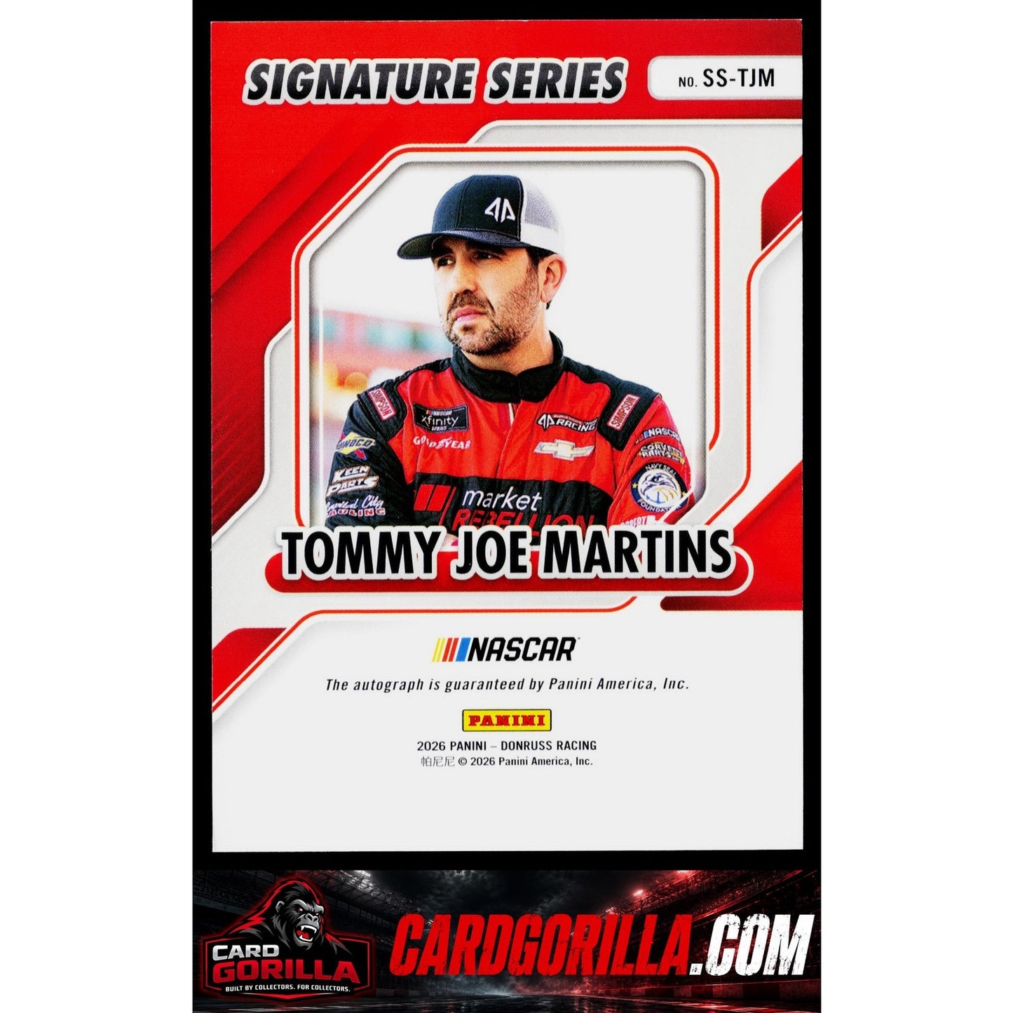 2026 Donruss #SS-TJM Tommy Joe Martins Signature Series