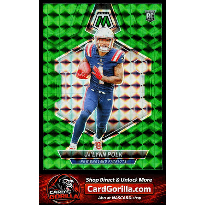 2024 Panini Mosaic #337 Ja'Lynn Polk Mosaic Green