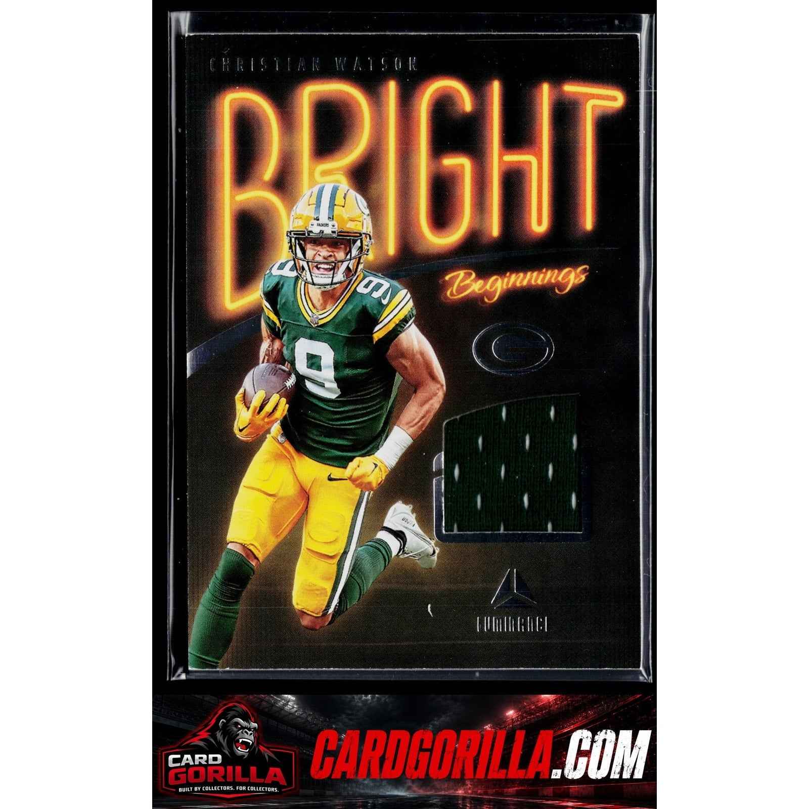 2023 Panini Luminance #BB-16 Christian Watson Bright Beginnings