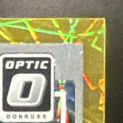 2024 Panini Donruss Toni Breidinger #10 Optic Signatures Gold Velocity 4/10 Auto