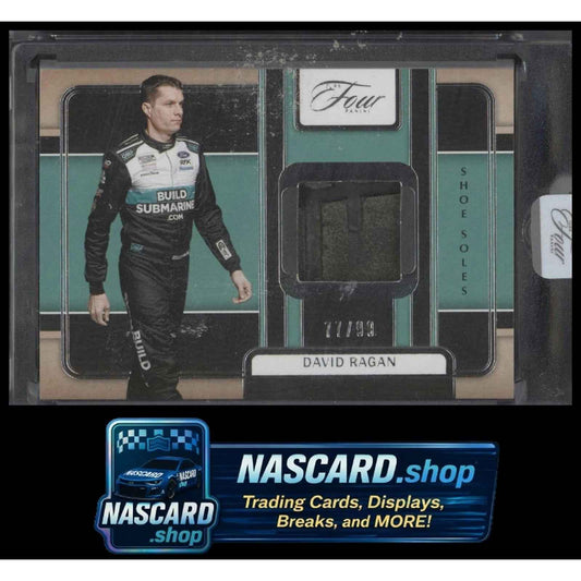 2025 Panini Turn Four #SS-DRG David Ragan Shoe Soles #/99