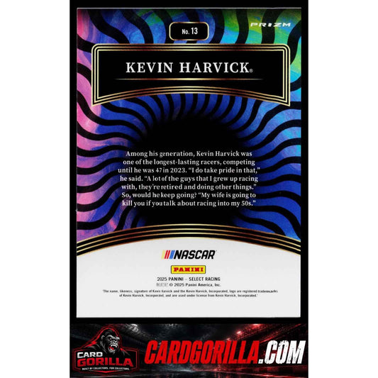 2025 Panini Select #13 Kevin Harvick Color Wheel