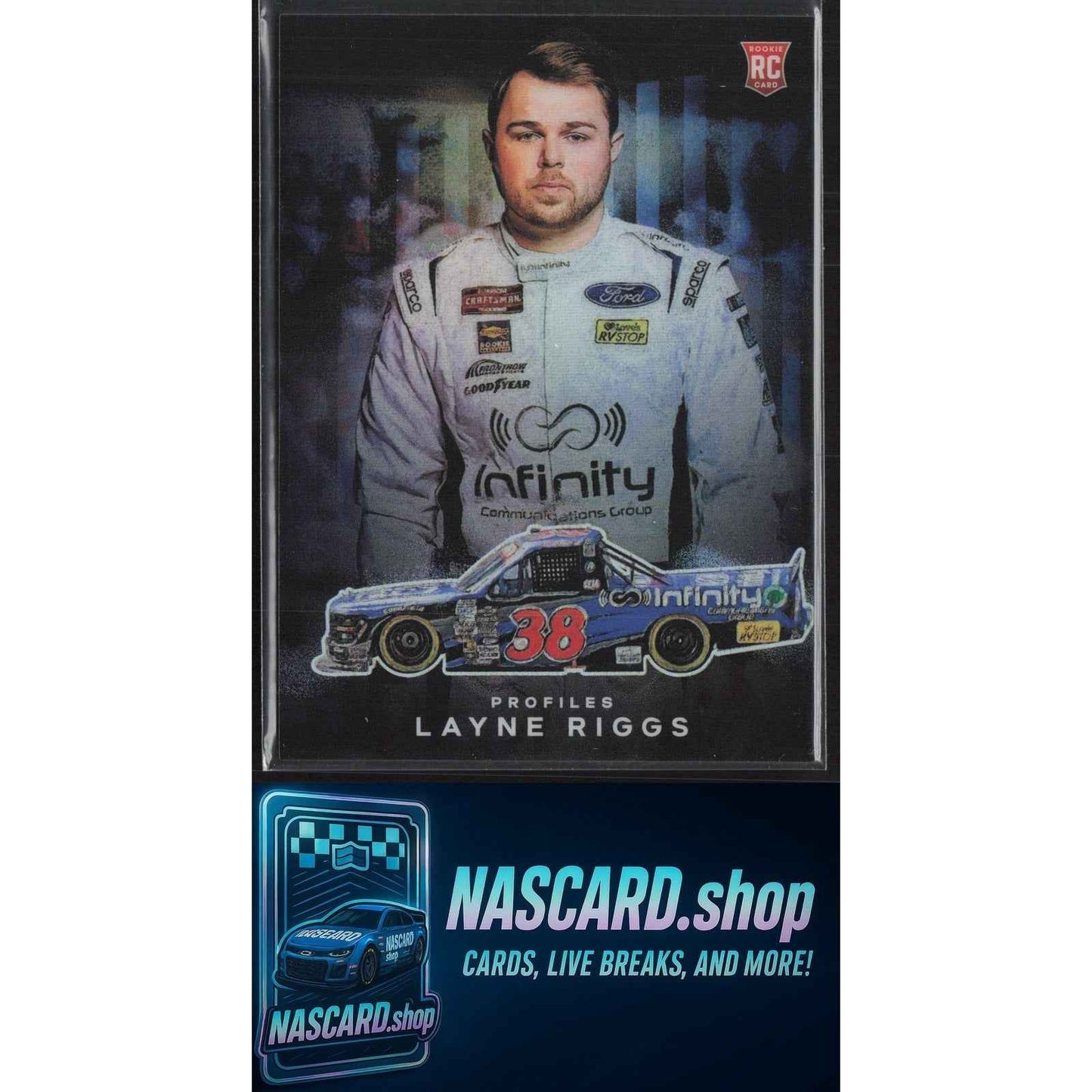 2024 Panini Prizm #2 Layne Riggs Profiles RC