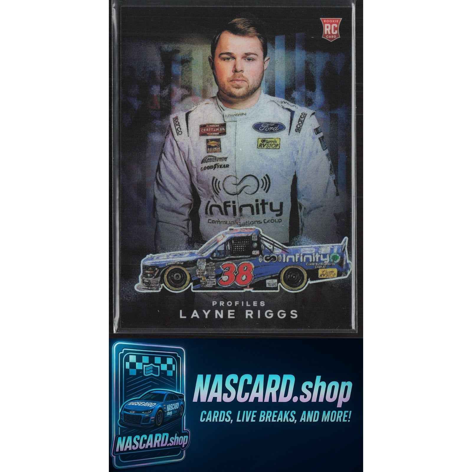 2024 Panini Prizm #2 Layne Riggs Profiles RC