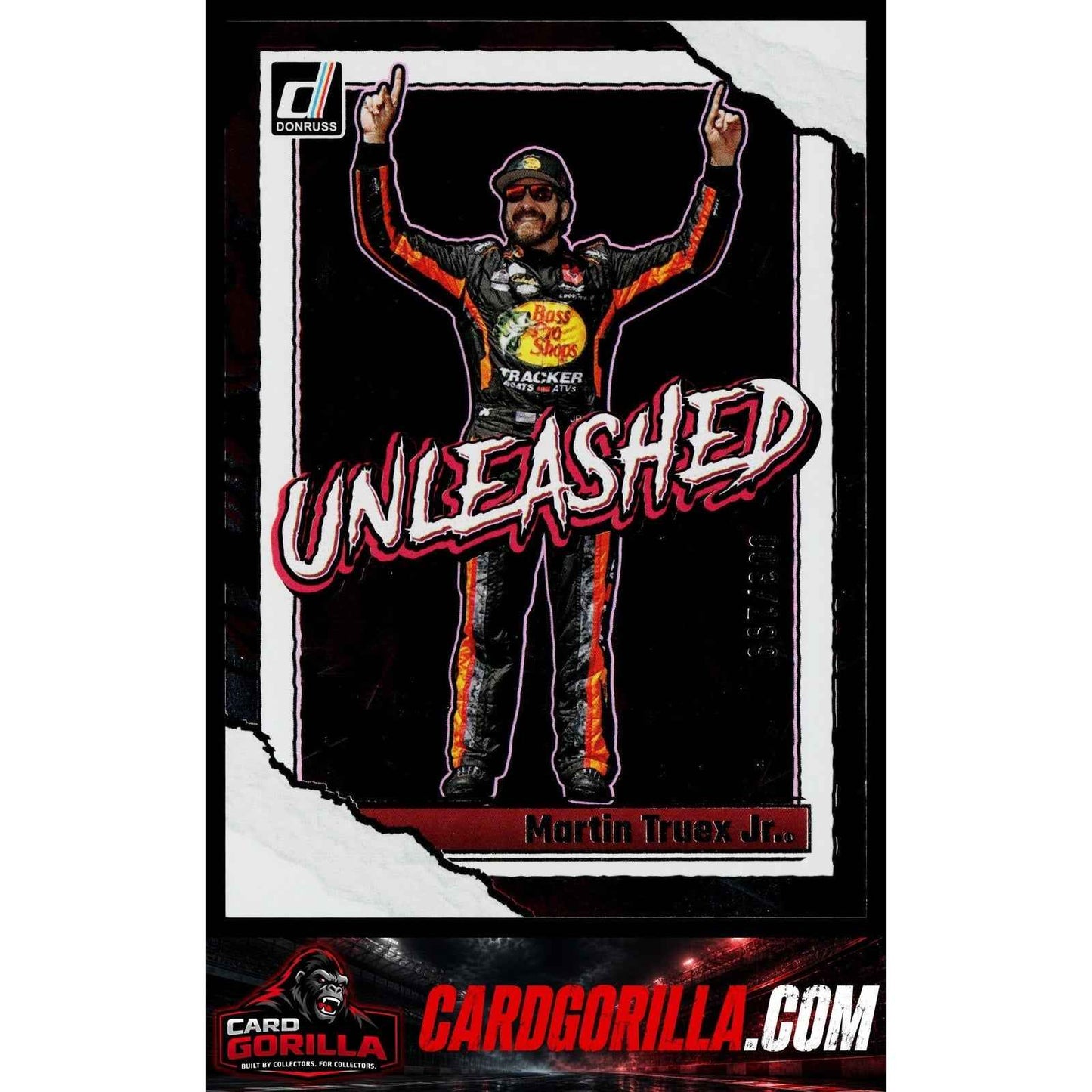 2026 Donruss #10 Martin Truex Jr. Unleashed Diamond Plate #/199