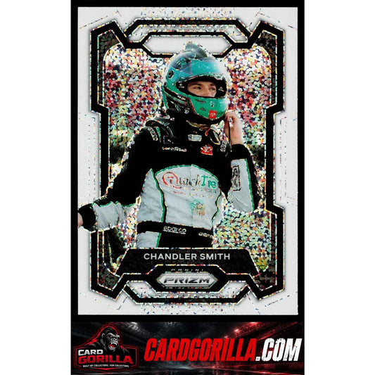 2024 Panini Prizm #78 Chandler Smith White Sparkle