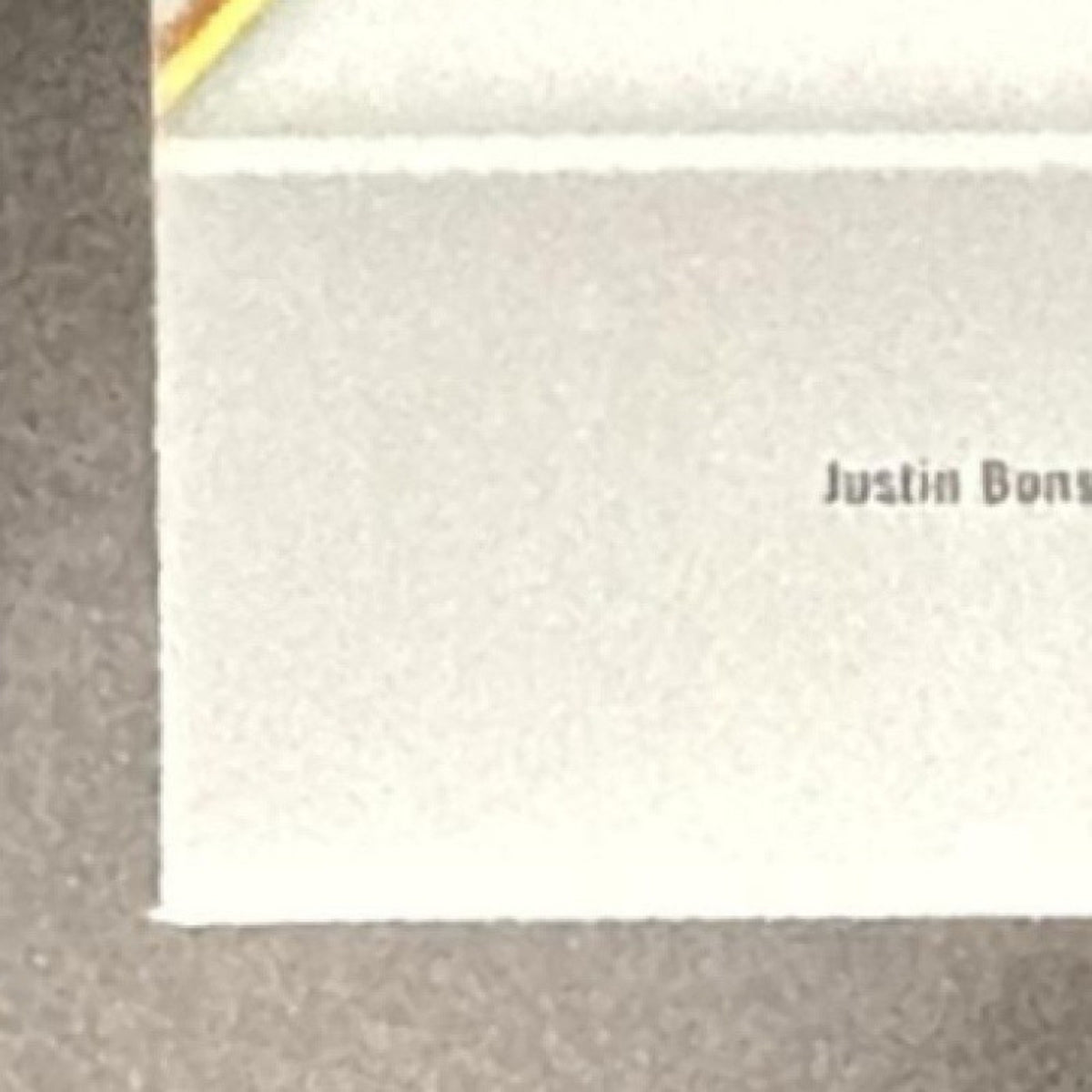 2026 Panini Select NASCAR Justin Bonsignore #S-JBR Signatures Blue Prizms /99