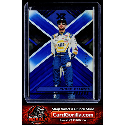 2023 Panini Chronicles #2 Chase Elliott XR Blue #/199