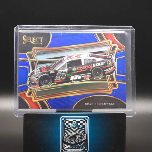 2024 Panini Select - Pit Road Blue Prizm #110 Brad Keselowski /175 - NASCARD.shop