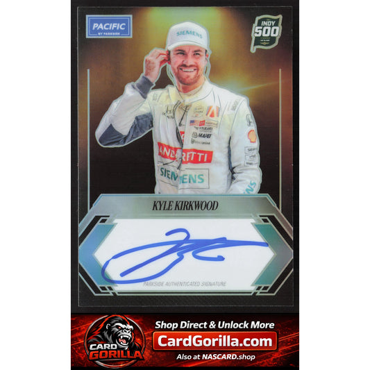 2025 Parkside Indy 500 Pacific #PP-KK Kyle Kirkwood Signature Series