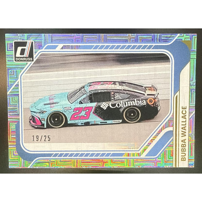 2026 Panini Donruss NASCAR Racing Bubba Wallace #166 Rides Mojo 19/25