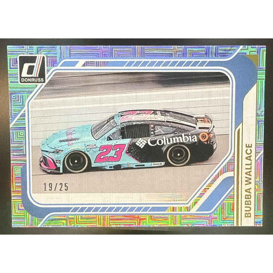 2026 Panini Donruss NASCAR Racing Bubba Wallace #166 Rides Mojo 19/25