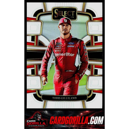 2024 Panini Select #34 Todd Gilliland White Prizms #/99