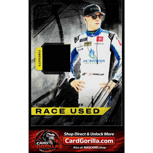 2023 Panini Prime #RU-JHN John Hunter Nemechek Race Used Firesuits #/99