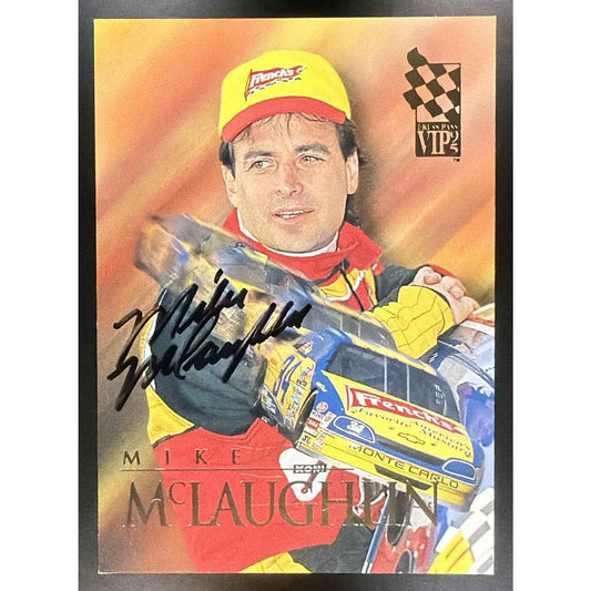 1995 Press Pass VIP Mike McLaughlin #42 Autograph