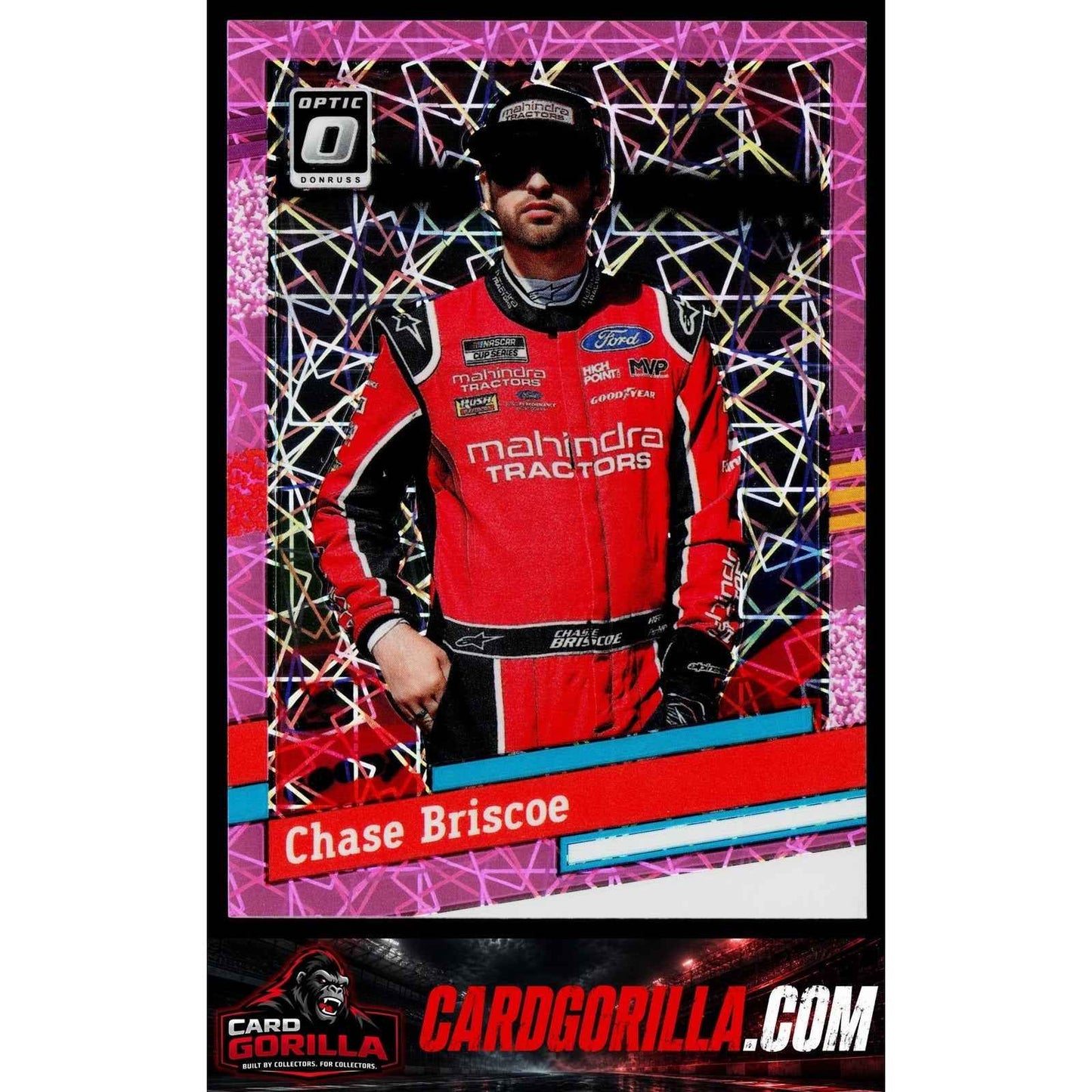 2024 Donruss #117 Chase Briscoe Optic Pink Velocity #/79