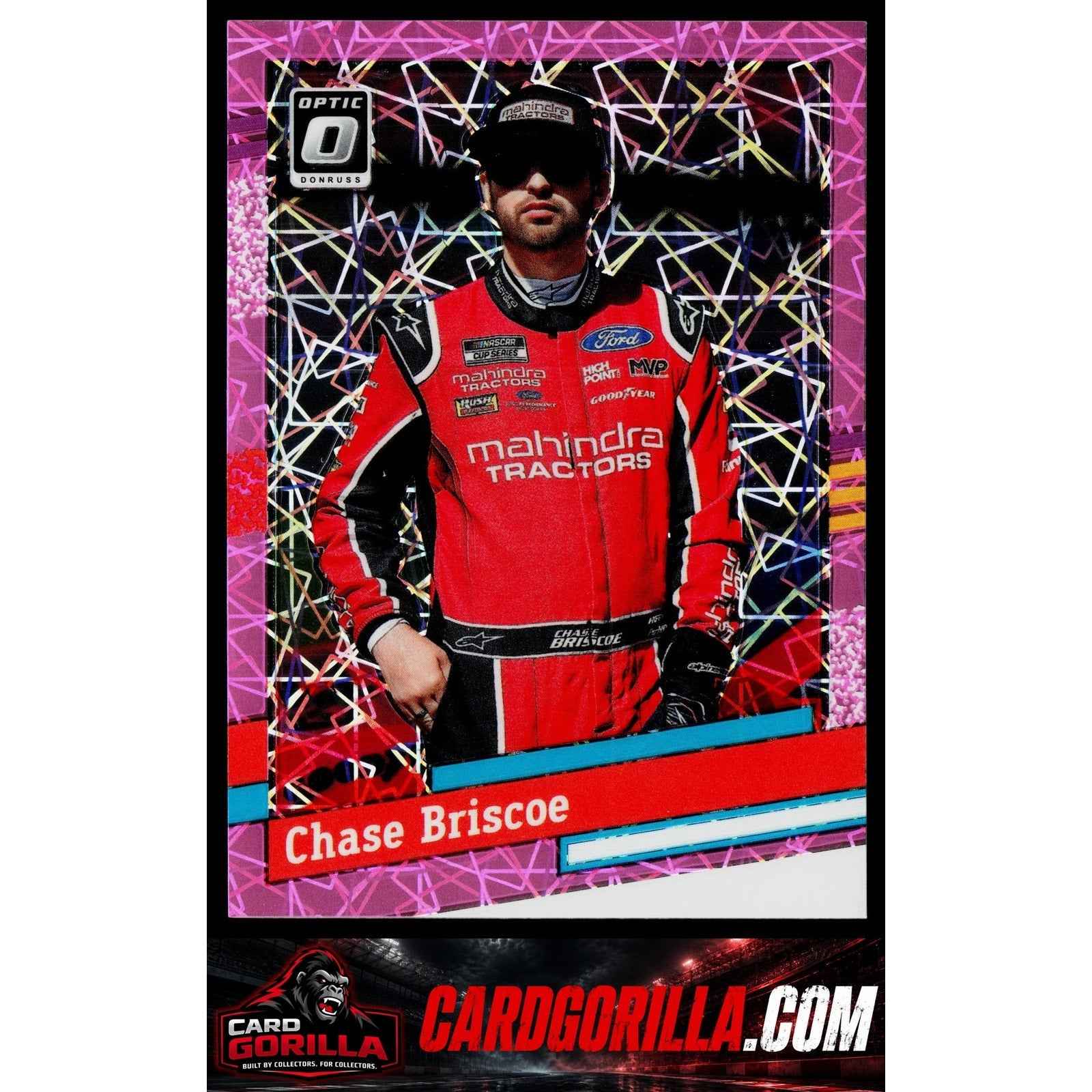 2024 Donruss #117 Chase Briscoe Optic Pink Velocity #/79
