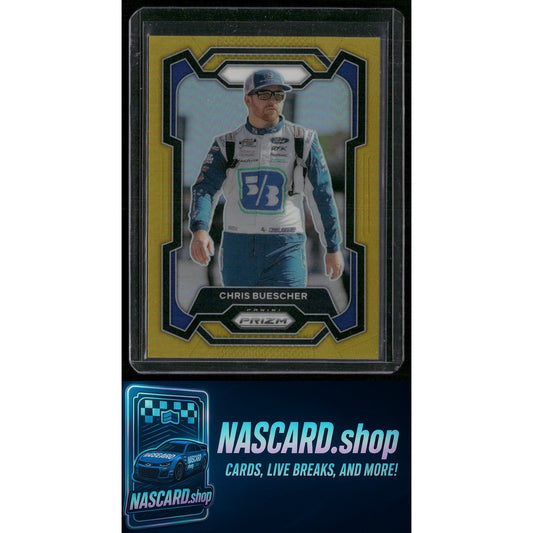 2024 Panini Prizm #79 Chris Buescher Gold #/10