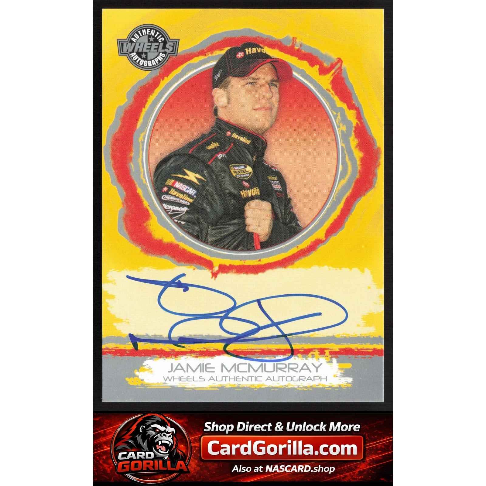 2006 Wheels High Gear #NNO Jamie McMurray Wheels Autographs