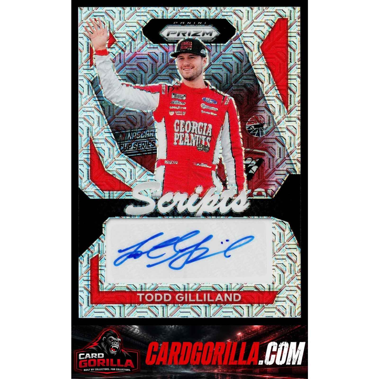 2024 Panini Prizm #S-TGD Todd Gilliland Scripts Mojo #/25