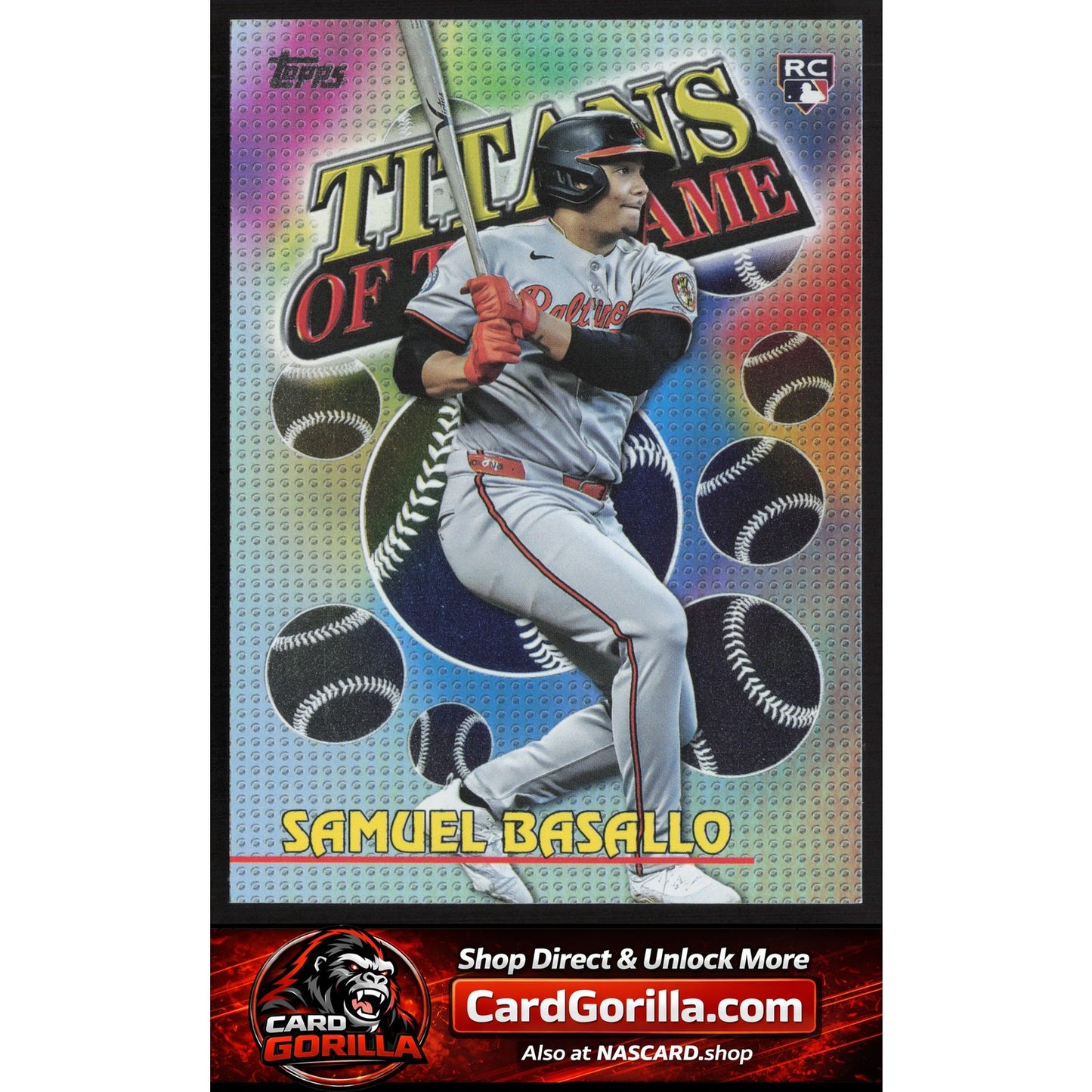 2026 Topps #TOG-10 Samuel Basallo Titans of the Game