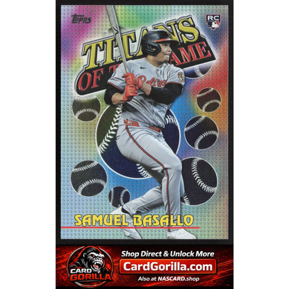 2026 Topps #TOG-10 Samuel Basallo Titans of the Game