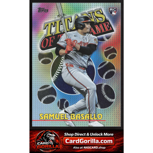2026 Topps #TOG-10 Samuel Basallo Titans of the Game