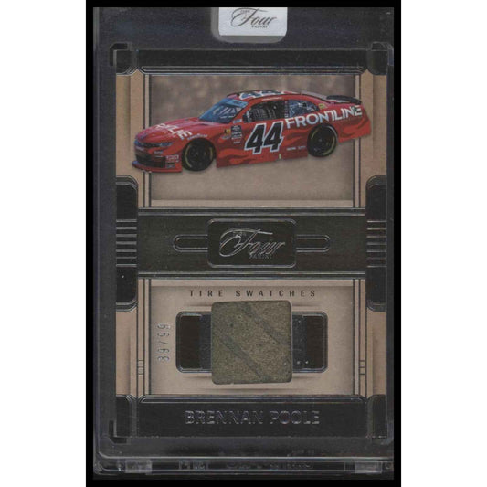 2025 Panini Turn Four #TS-BPL Brennan Poole Tire Swatches #/99
