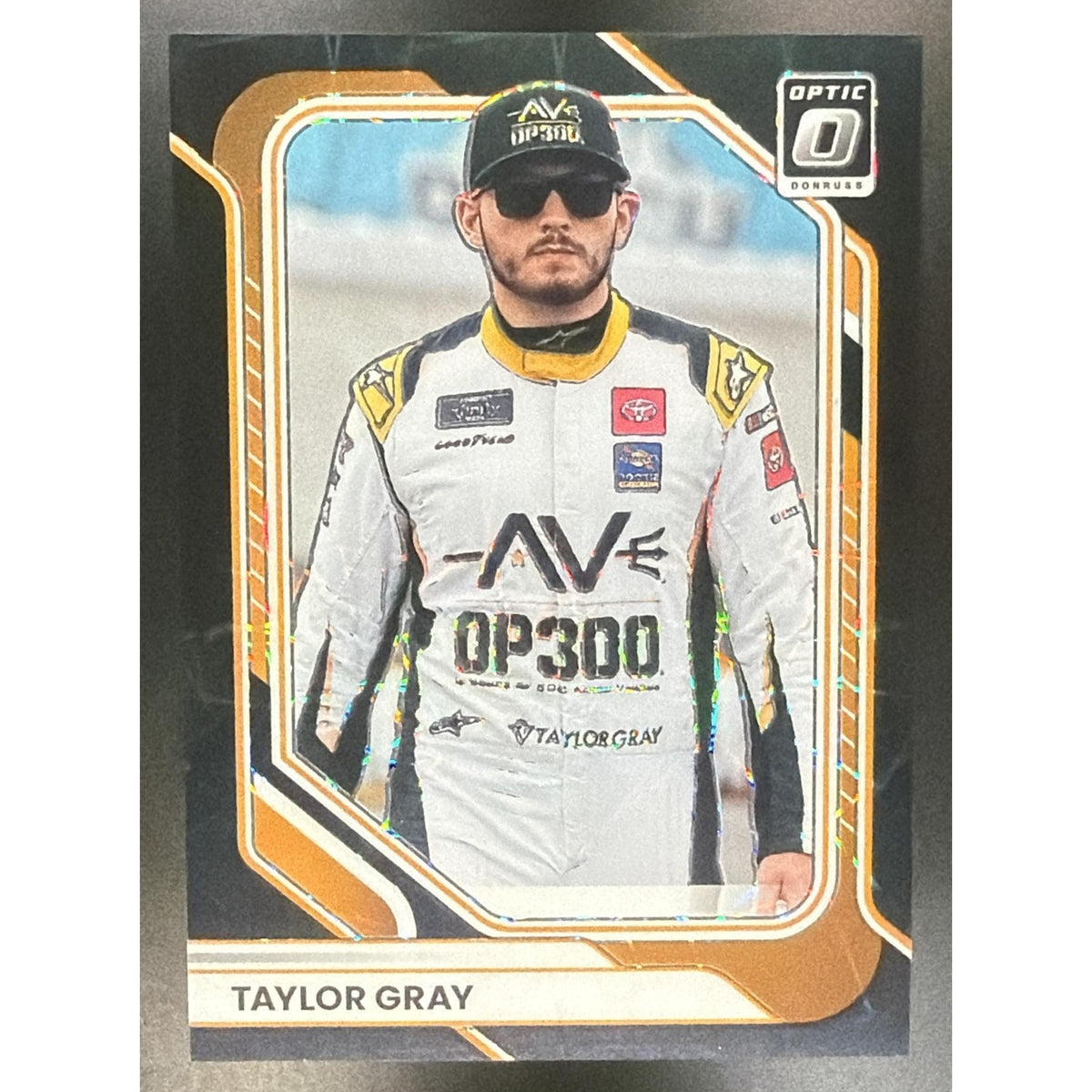 2026 Panini Donruss NASCAR Racing Taylor Gray #17 Optic Black Velocity 7/39