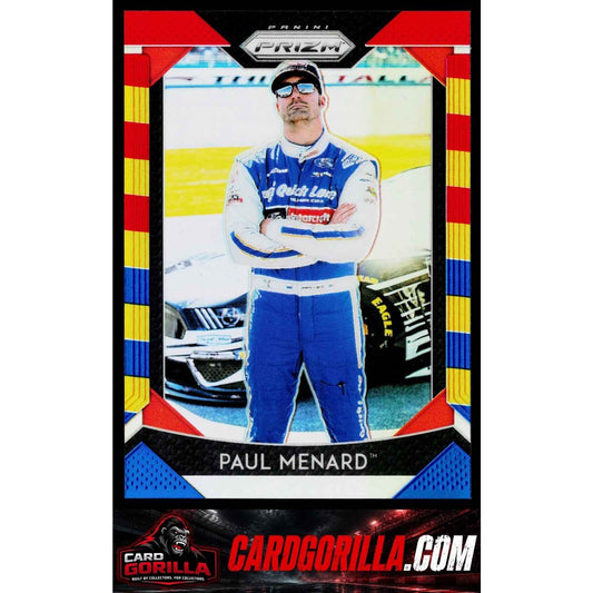 2019 Panini Prizm #18 Paul Menard Rainbow #/24