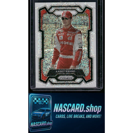 2024 Panini Prizm #31 Kasey Kahne White Sparkle