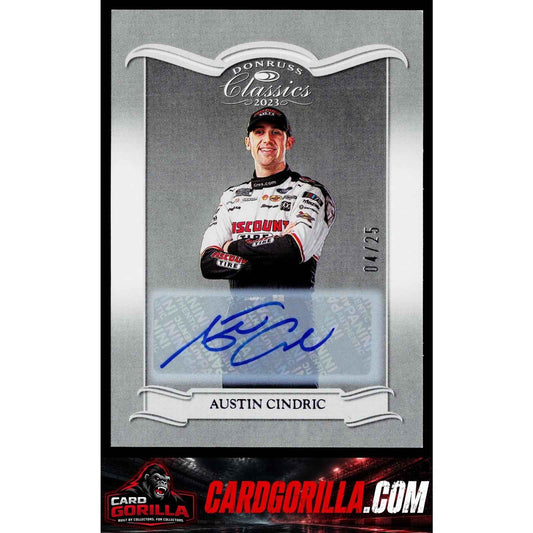 2023 Panini Chronicles #3 Austin Cindric Classics Autographs Purple #/25