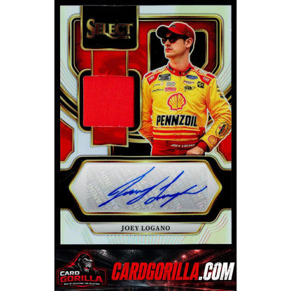 2024 Panini Select #AM-JLG Joey Logano Autographed Memorabilia #/49