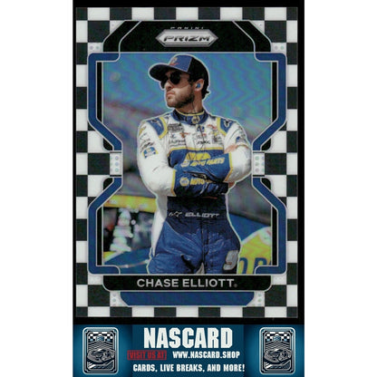 2022 Panini Prizm - Checkered Flag Prizm Chase Elliott #59 /50 - NASCARD.shop