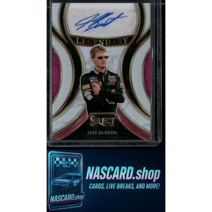 2024 Panini Select #LS-JBT Jeff Burton Legendary Signatures - NASCARD.shop