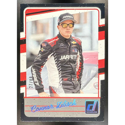 2026 Panini Donruss NASCAR Racing Connor Zilisch #130 Retro Numbers /100