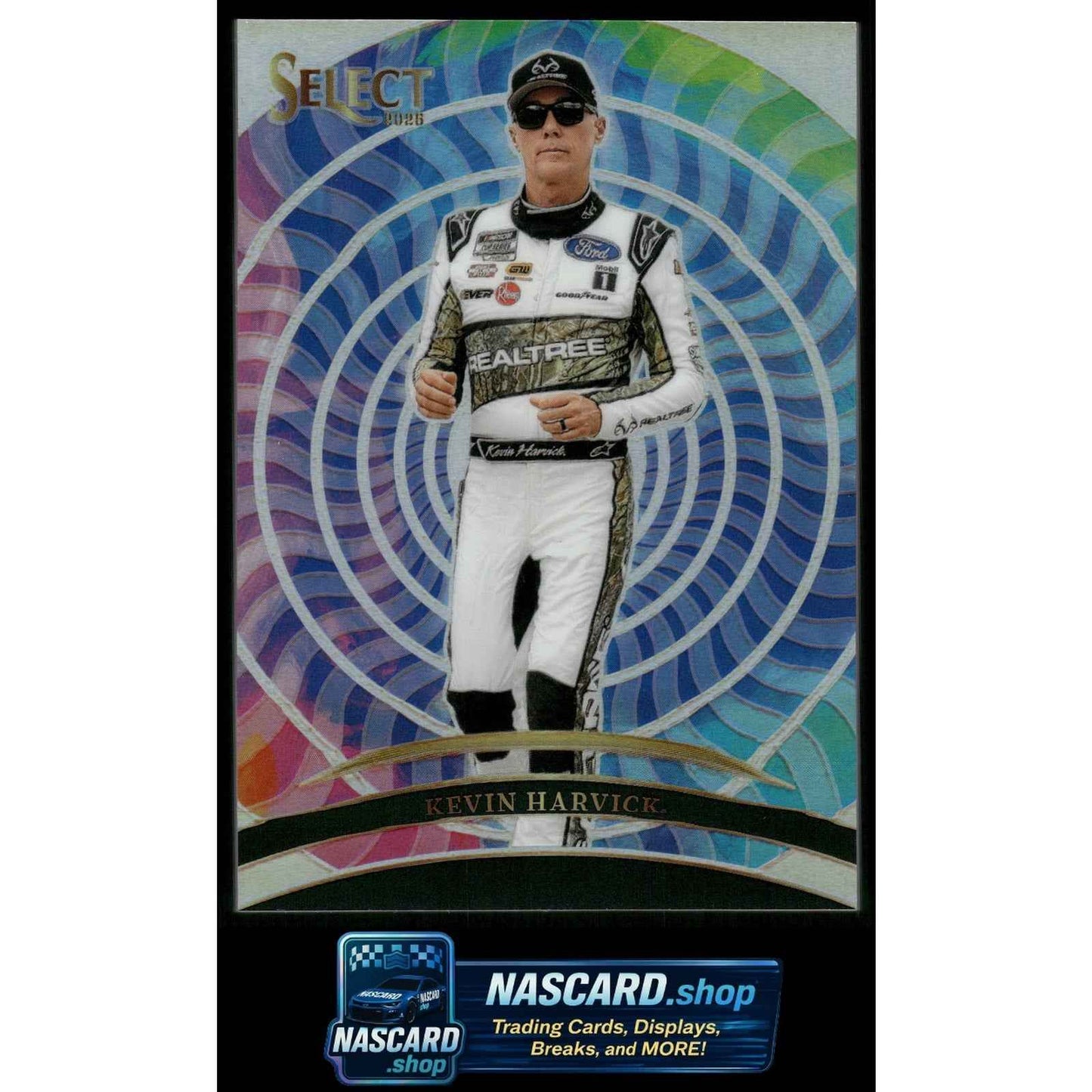 2025 Panini Select #13 Kevin Harvick Color Wheel