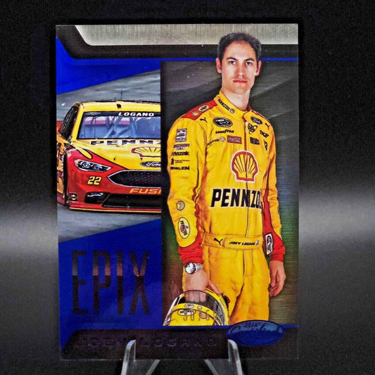 2016 Panini Certified - Epix Mirror Blue #E11 Joey Logano 30/50 - NASCARD.shop
