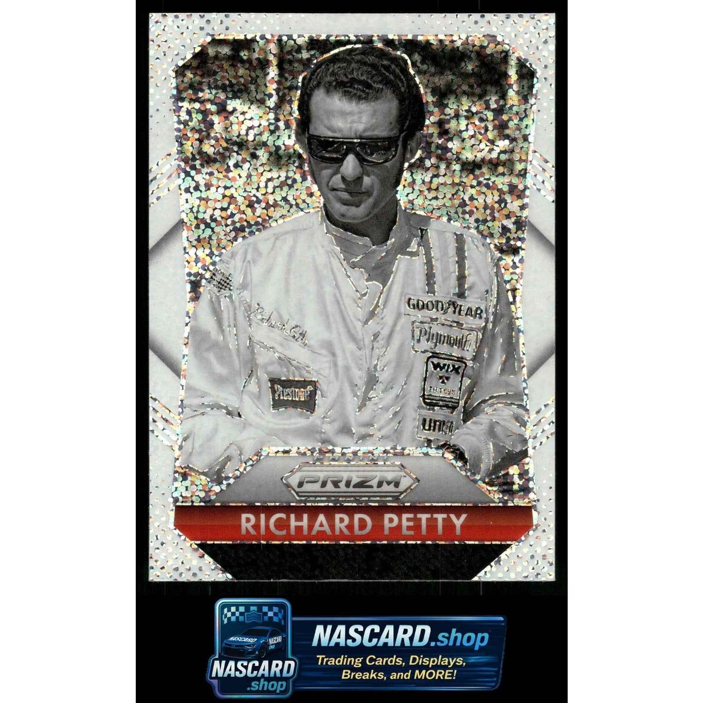2025 Panini Prizm #160 Richard Petty White Sparkle