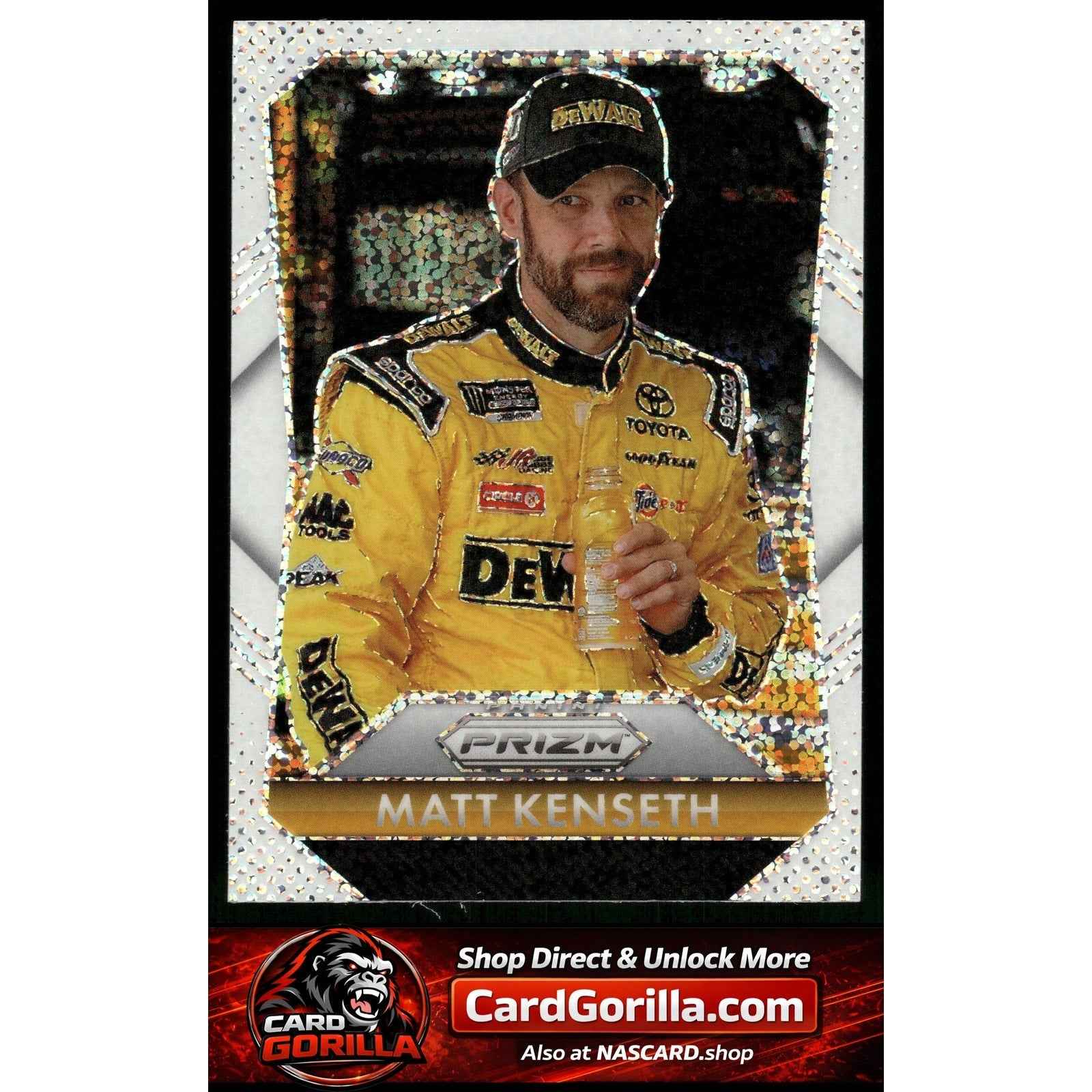 2025 Panini Prizm #167 Matt Kenseth White Sparkle